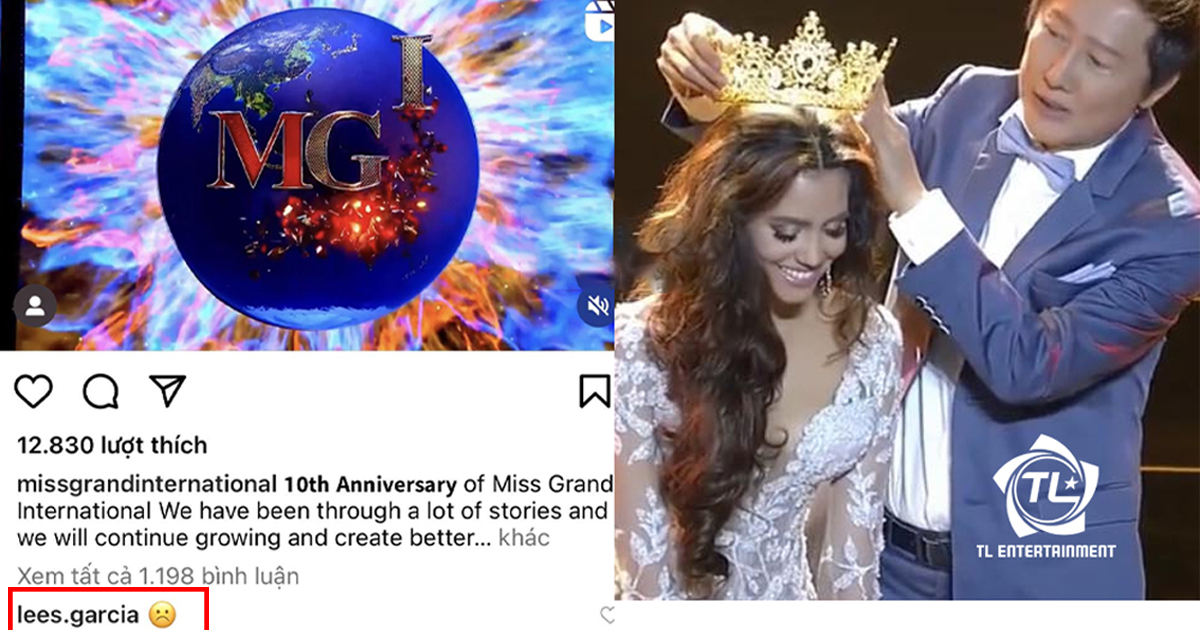 Miss Grand 2014 bị unfollow vì tỏ thái độ với màn "cà khịa" lố bịch của tổ chức MGI