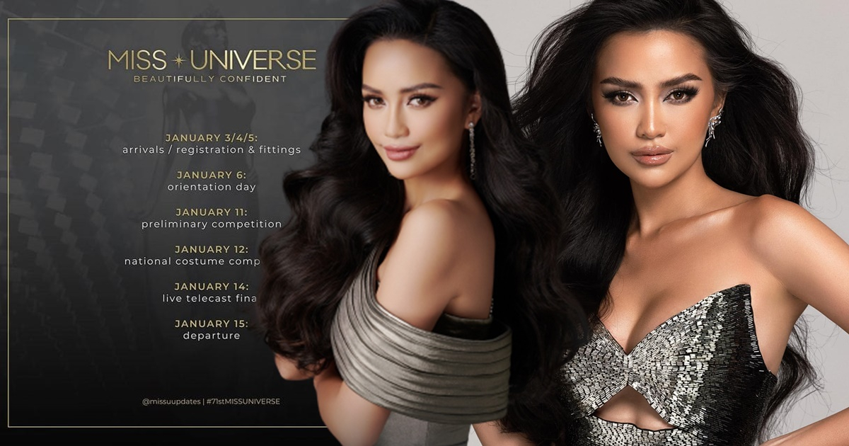 Lịch thi Miss Universe 2022 đã có, Ngọc Châu sẵn sàng hô vang 2 tiếng "Việt Nam" trên đất Mỹ