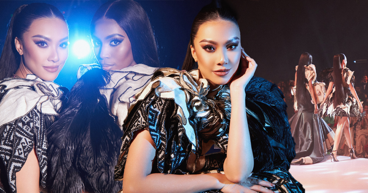 Kim Duyên hội ngội đương kim Miss Supranational 2022 trên sàn runway, thần thái "sắc lẹm" đẳng cấp Quốc tế