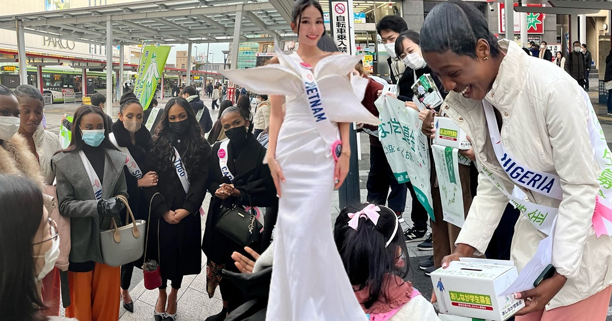 Mặc kệ Miss Grand "chê" các cô gái châu Phi, Miss International có hành xử "chuẩn 10 điểm" với lục địa này