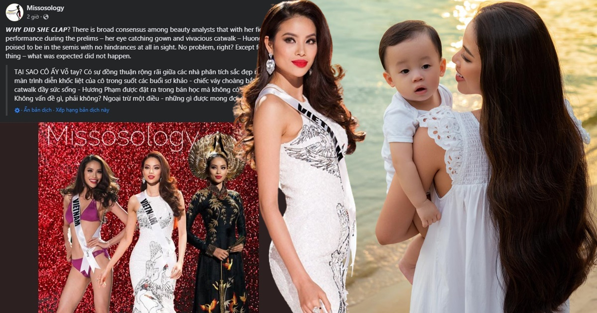 Missosology đăng ảnh "chiến binh nghìn máu" tại Miss Universe - Phạm Hương, fans thương nhớ muốn "đòi công bằng"