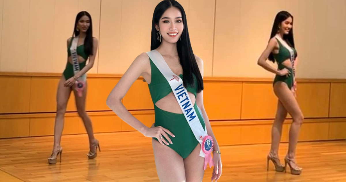 Phương Anh đầy cuốn hút trong phần thi swimsuit tại Miss International 2022: Nhẹ nhàng "chuẩn gu" Nhật Bản