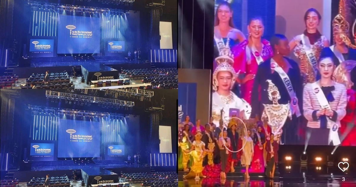 Hình ảnh đầu tiên của Phương Anh trên sân khấu Miss International: Có "Dì Dung" sang "trộm vía" mang vương miện về?
