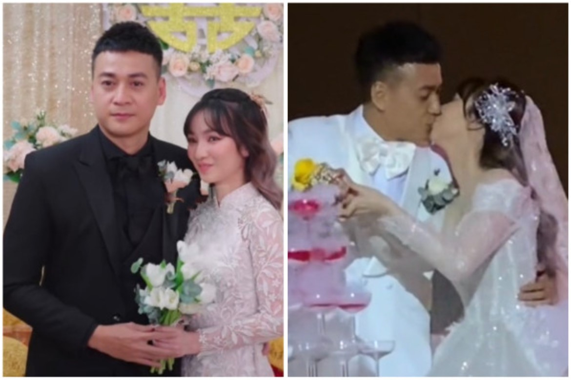 Ngọc Thuận phim 'Trai nhảy' bật khóc trong đám cưới với bà xã kém 17 tuổi