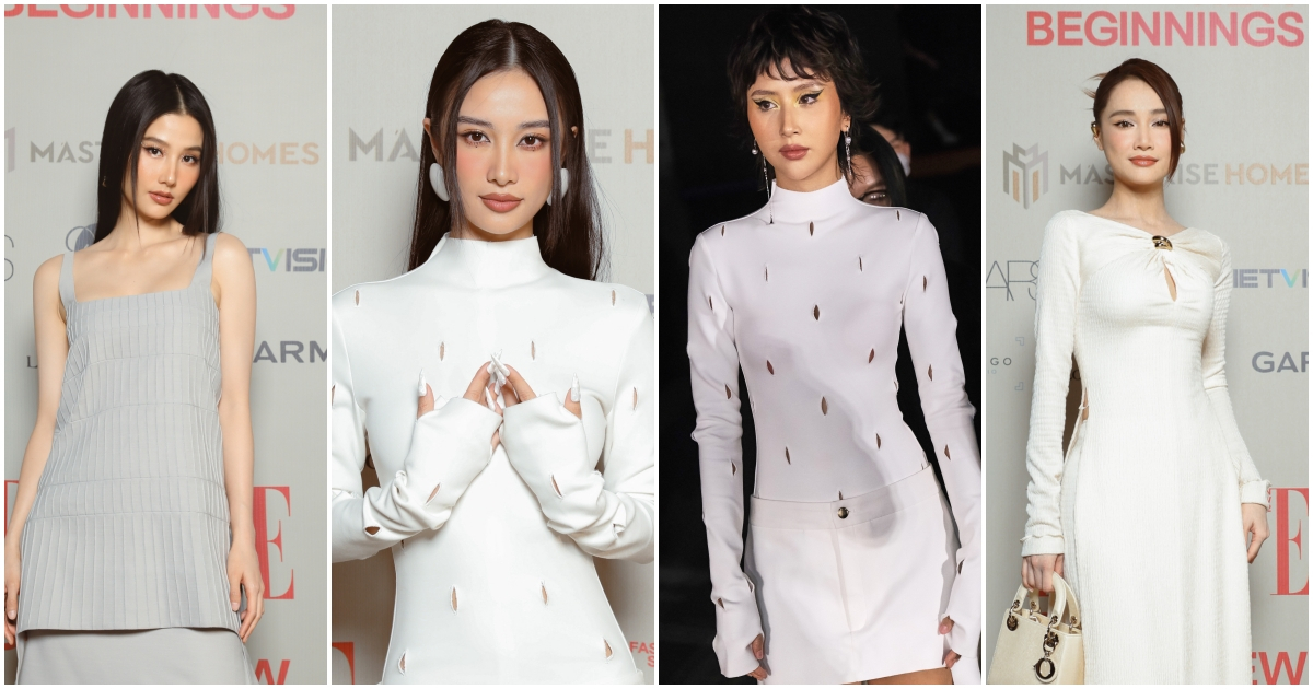 Sao việt đọ sắc tại ELLE Fashion Show 2022: Jun Vũ "chặt chém", Quỳnh Anh Shyn thanh lịch lạ thường