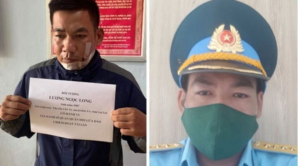 Đà Nẵng: Đóng giả đại úy, lừa tiền 2 cô gái, bị truy nã