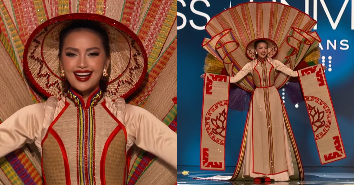 Ngọc Châu rực sáng với "Chiếu Cà Mau" trên sân khấu Miss Universe 2022: Quá tự hào tinh thần dân tộc Việt Nam!