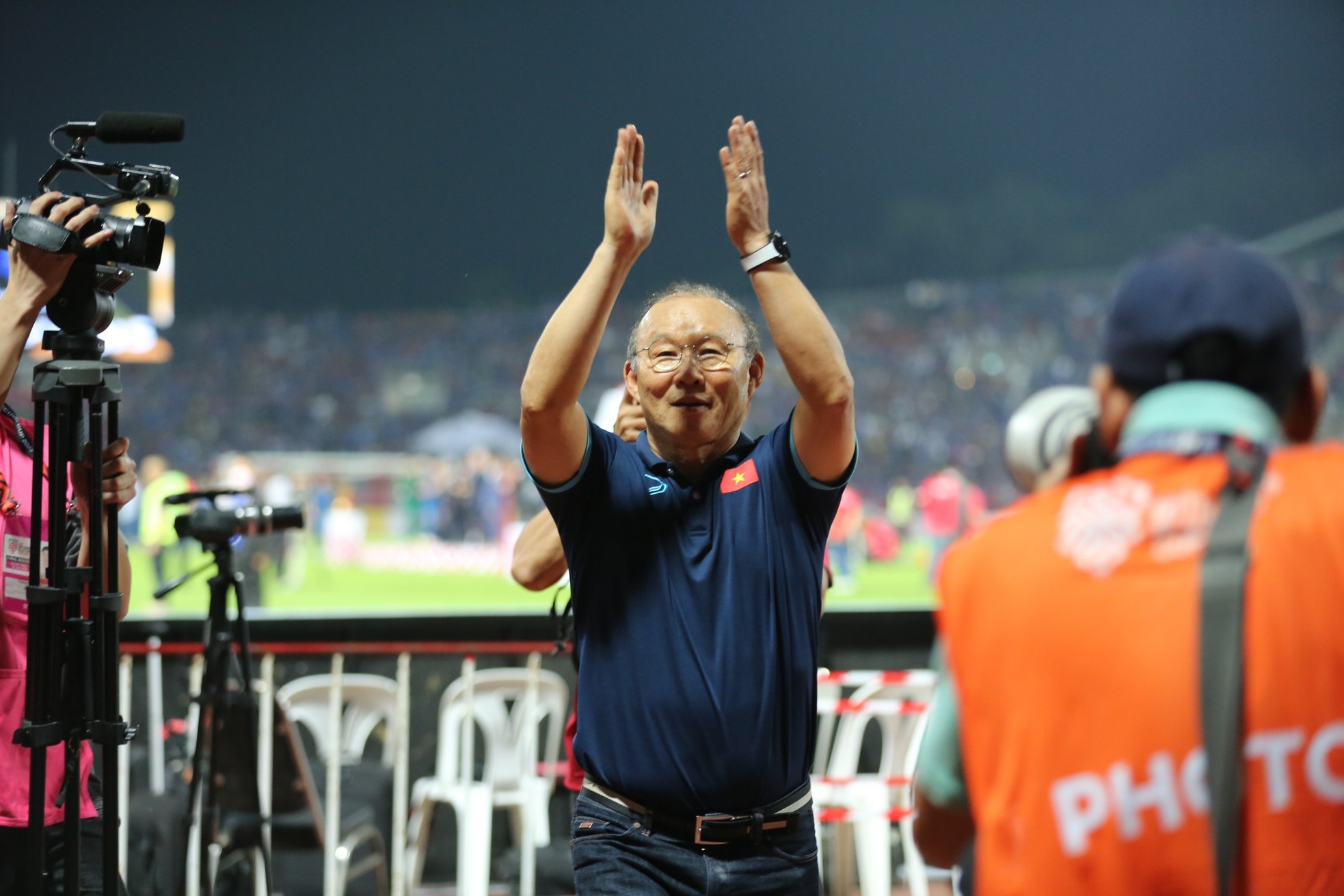 HLV Park Hang-seo mơ mộng dẫn dắt một đội tuyển châu Á dự World Cup