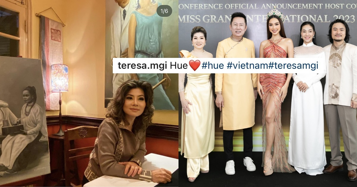 Phó chủ tịch Miss Grand bất ngờ đến Việt Nam: Huế là nơi đăng cai Hoa hậu Hòa bình 2023?