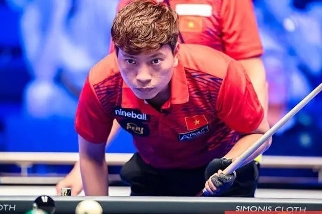 Cơ thủ Việt Nam tiếp tục tạo địa chấn tại giải billiards thế giới