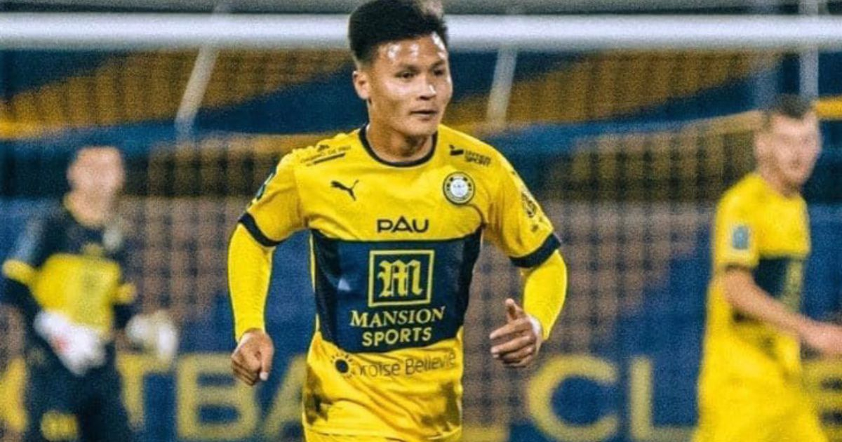 Quang Hải xuống đá cho đội B của Pau FC nhưng vẫn 'tịt ngòi'