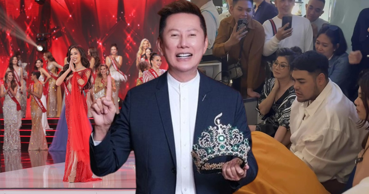 Bà Teresa và giám đốc Miss Grand Indonesia cùng nhau xem chung kết Miss Charm: Không nể mặt ông Nawat?