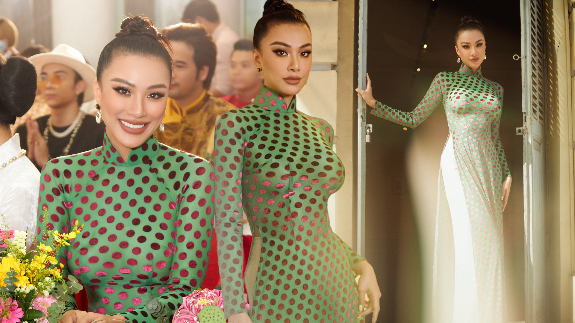 2 năm liên tiếp, á hậu Kim Duyên giữ vai trò đại sứ Lễ hội áo dài TP.HCM