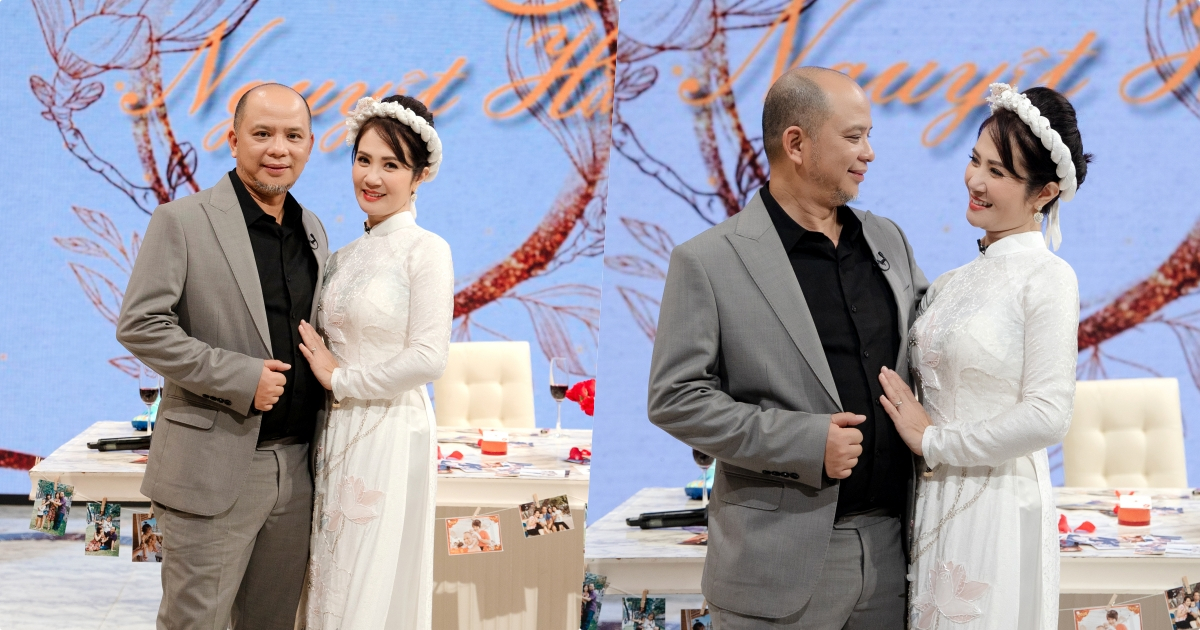 Vợ chồng diễn viên Anh Tuấn - Nguyệt Hằng tiết lộ hôn nhân được cứu vãn bởi bát phở