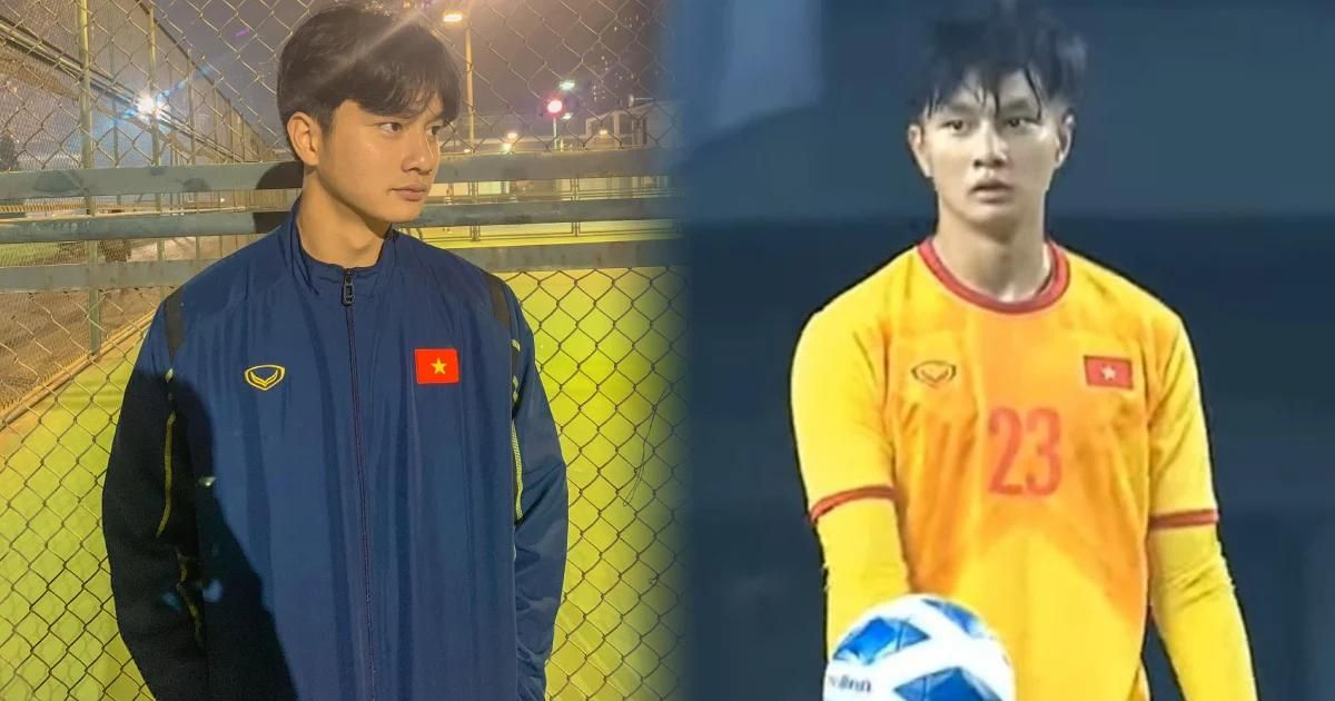 Thủ môn Cao Văn Bình - U20 Việt Nam: "Gây sốt" vì... quá điển trai