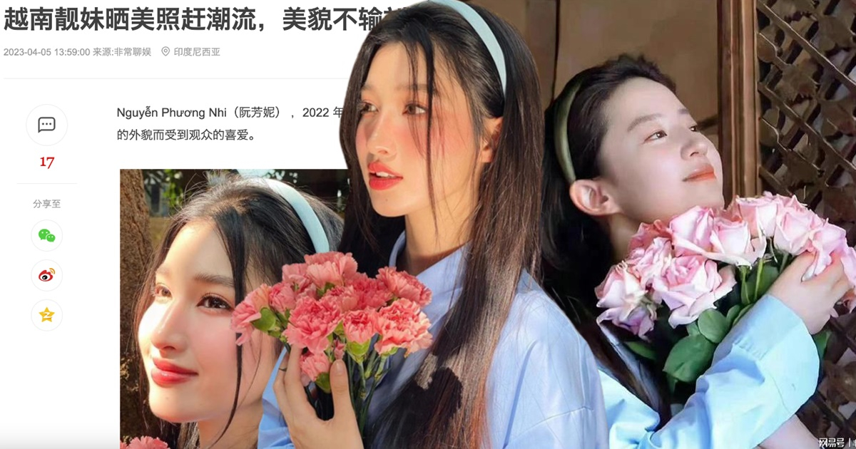 Loạt ảnh Phương Nhi ôm hoa bắt trend Lưu Diệc Phi "lọt mắt xanh" truyền thông Hoa ngữ