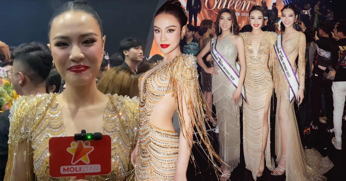 Thắng đậm ở MIQVN 2023, á hậu Thủy Tiên nói gì trước tin đồn đại diện Việt Nam tại Miss Supranational 2023?