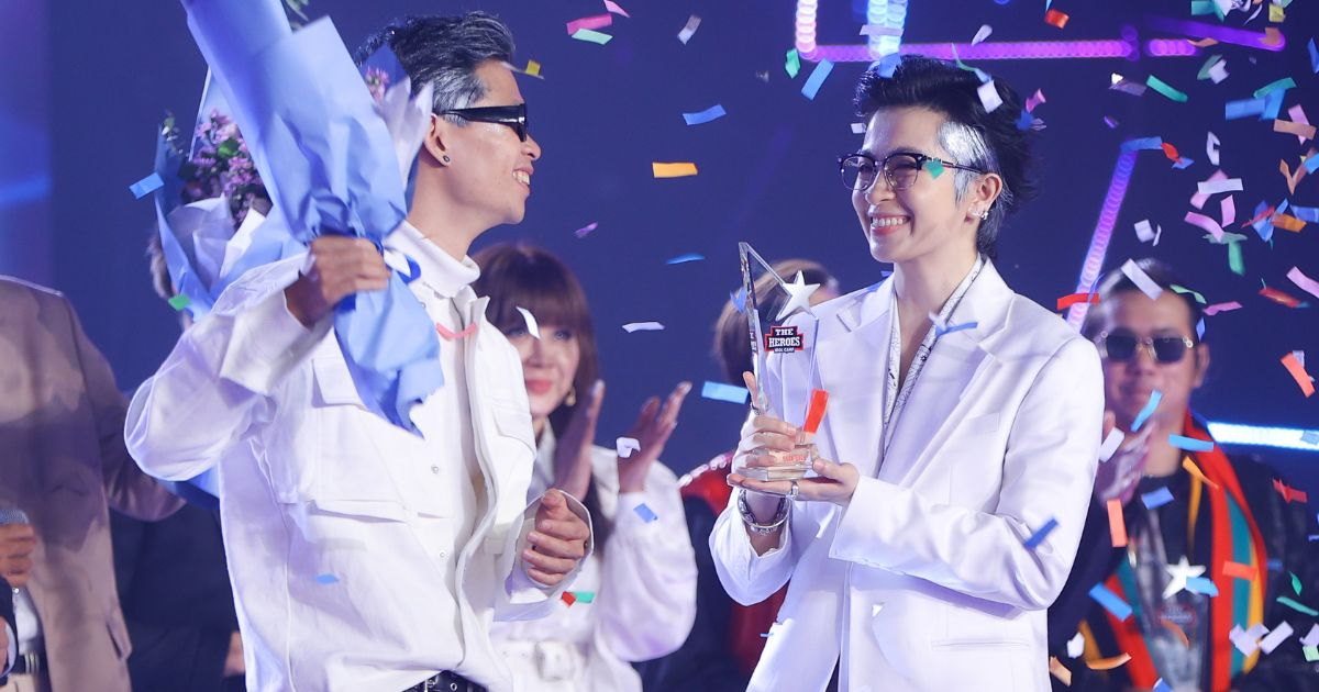Gil Lê xuất sắc giành giải quán quân, The Heroes khép lại mùa giải ấn tượng