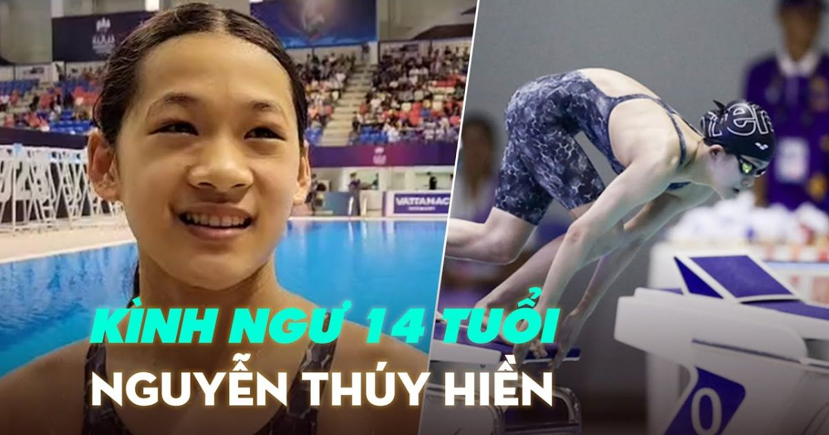 "Thần đồng bơi" 14 tuổi tỏa sáng như Ánh Viên tại SEA Games 32