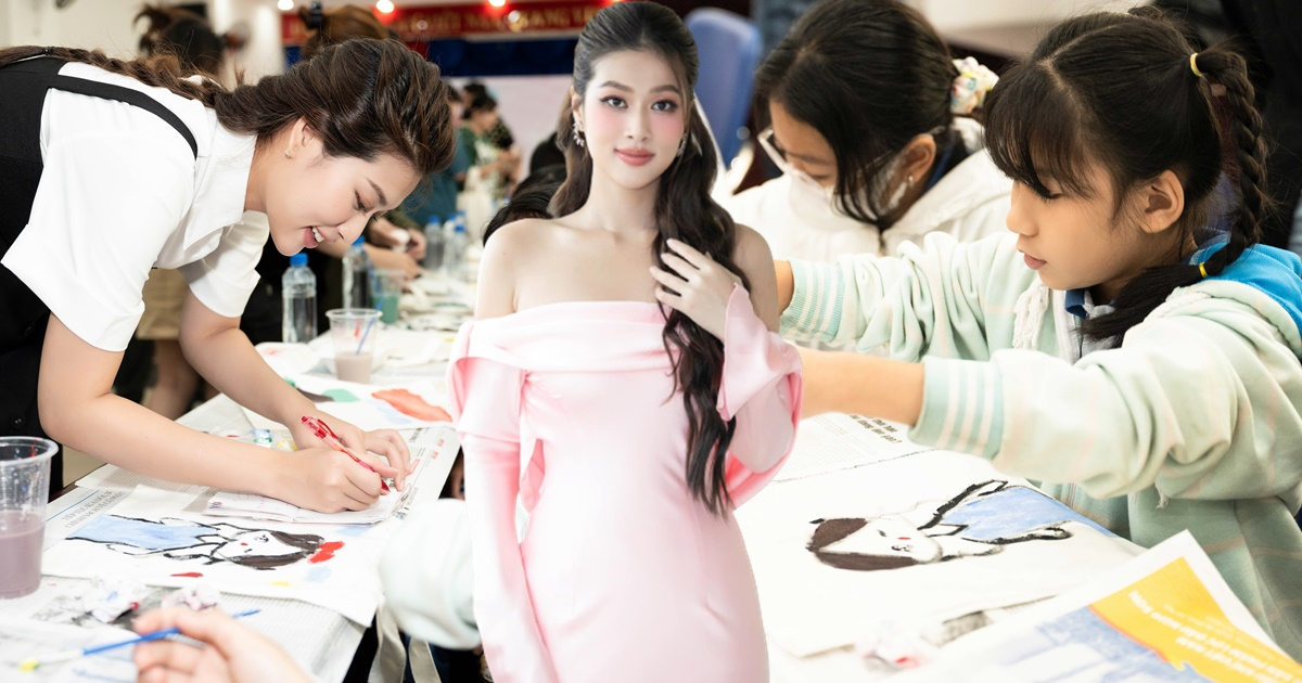 Hoa hậu Thiên Ân lan tỏa dự án "Khuyết workshop" đầy ý nghĩa nhân ngày Quốc tế Thiếu nhi