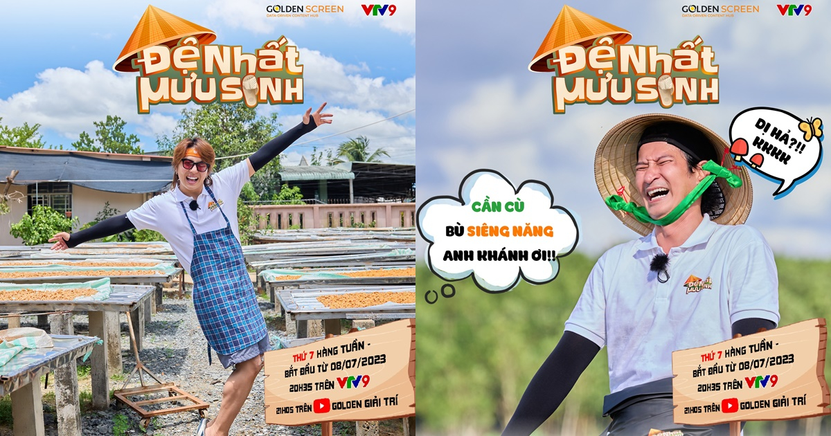 Huy Khánh - Duy Khánh làm host chương trình thực tế "Đệ nhất mưu sinh", trải nghiệm làng nghề cực vui nhộn