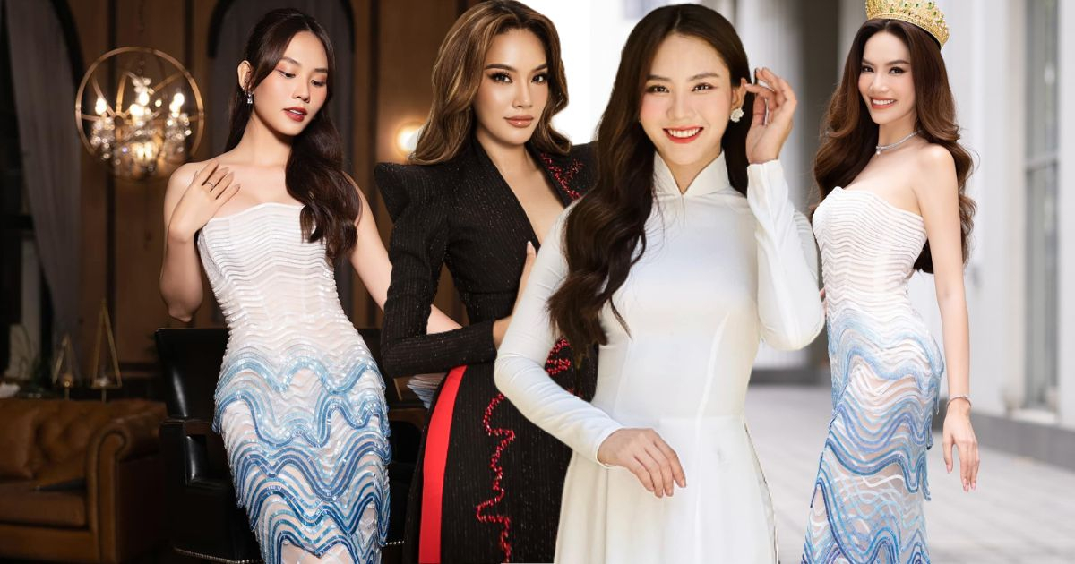 Hoàng Phương - Mai Phương "đụng độ váy áo": Fan phân vân không biết về Team "Miss World" hay "Miss Grand"?