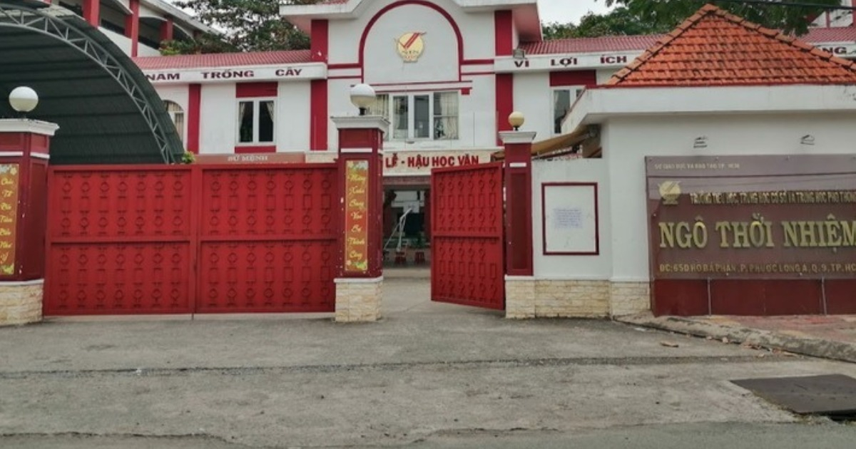Học sinh bị điện giật tử vong trong khu nội trú Trường THPT Ngô Thời Nhiệm