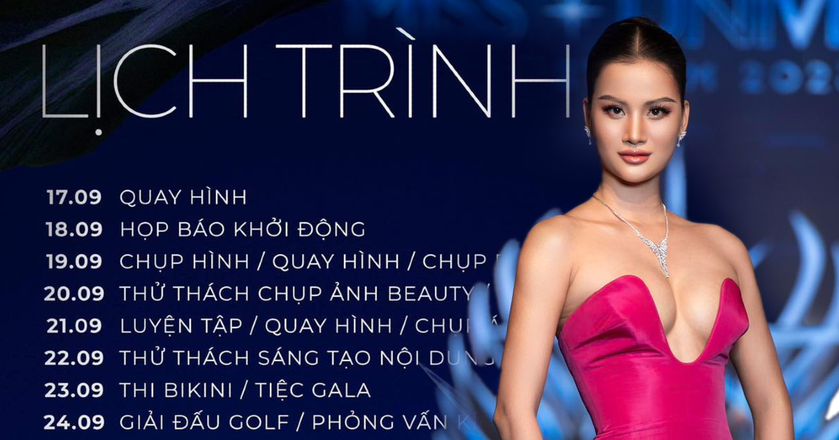 Miss Universe Vietnam công bố lịch trình, fan thắc mắc: "Không có đêm thi trình diễn trang phục dân tộc?"