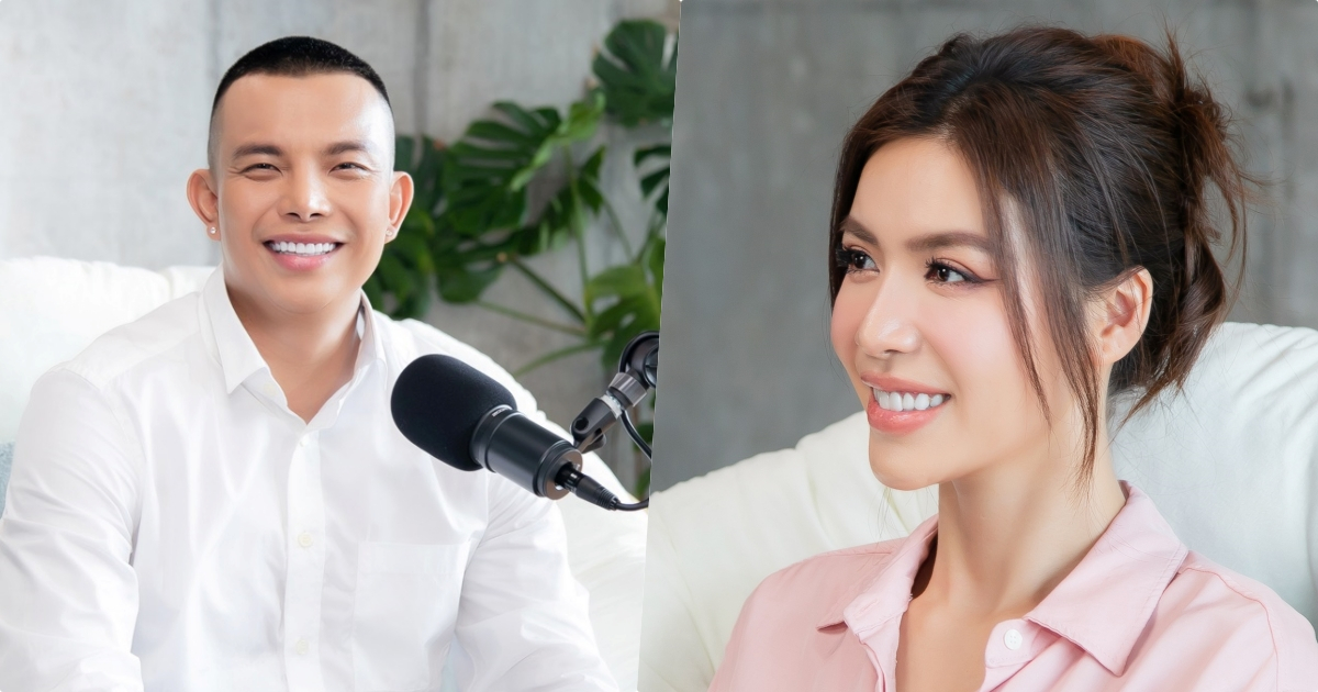 Siêu mẫu Minh Tú - NTK Đỗ Long bàn chuyện thay đổi bản thân trong tập podcast mới