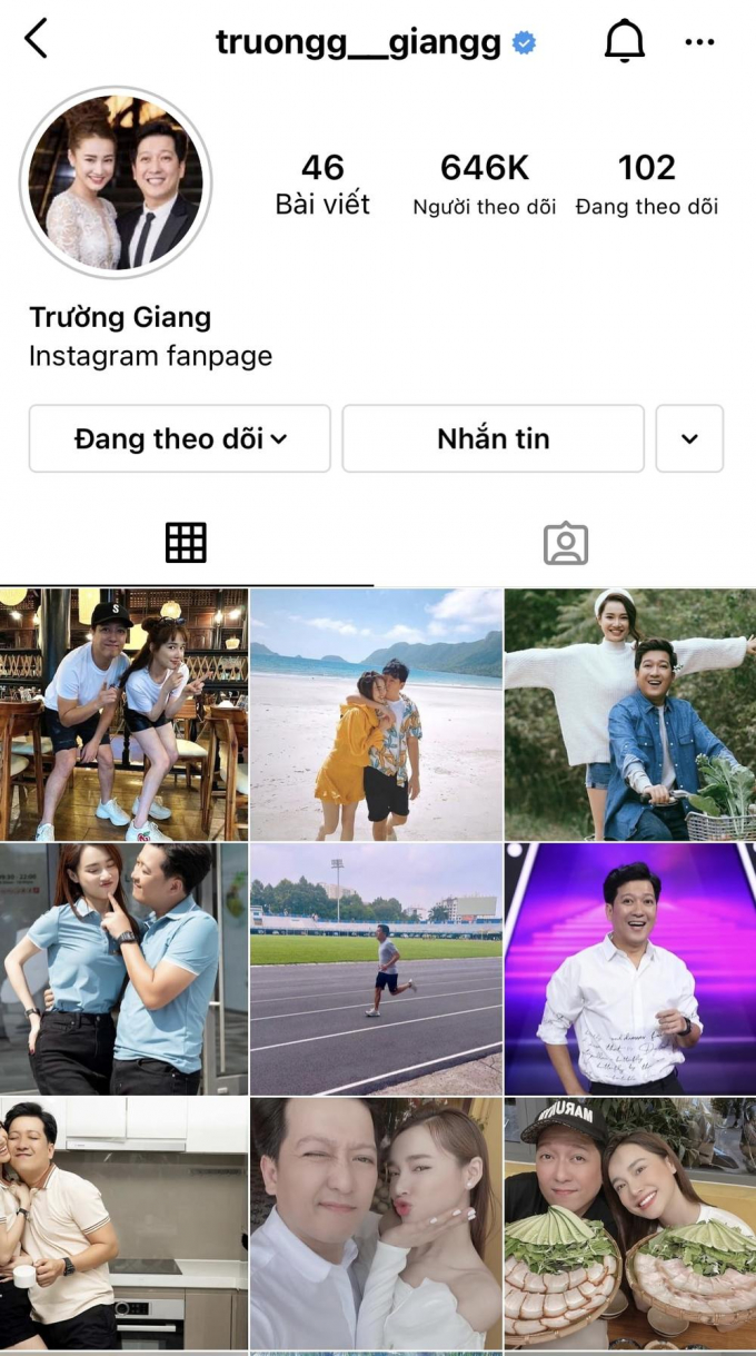 Chuyện thật như đùa: Instagram có tick xanh của Trường Giang lại bị chính chủ thông báo là giả mạo