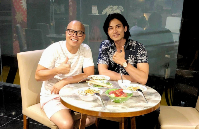 Vừa khoe ảnh cùng Vũ Ngọc Đãng, Lê Anh Huy lại tiếp tục tham gia phim của đạo diễn Nguyễn Phương Điền