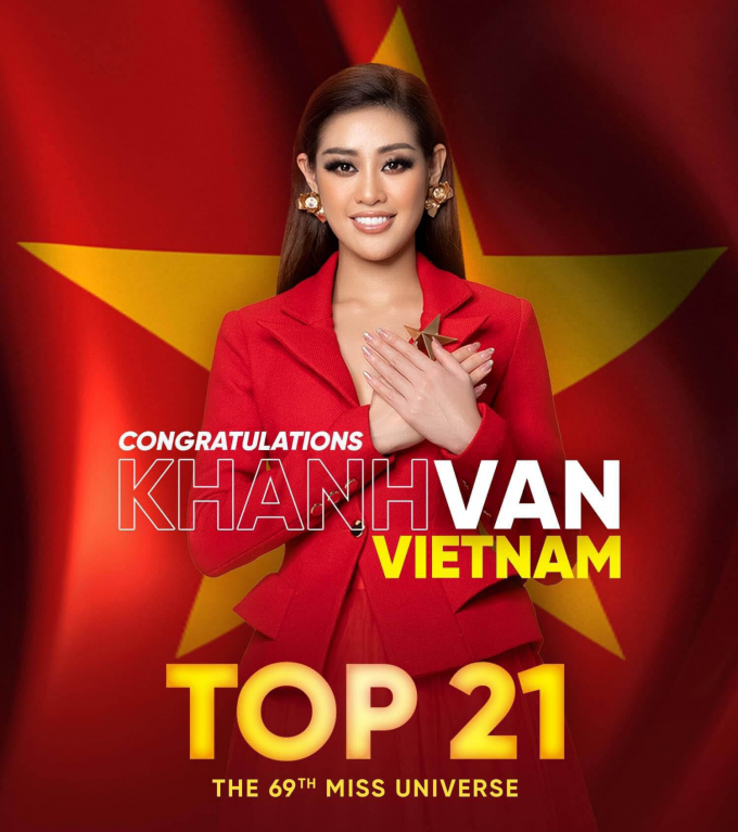 Sao Việt động viên Khánh Vân dừng chân ở Top 21: Làm tốt lắm rồi, quê nhà rất tự hào về em