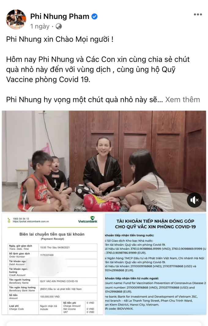 Mặc lùm xùm từ thiện, Trấn Thành bỏ tiền túi ủng hộ 1 tỷ đồng cho quỹ vaccine phòng Covid-19