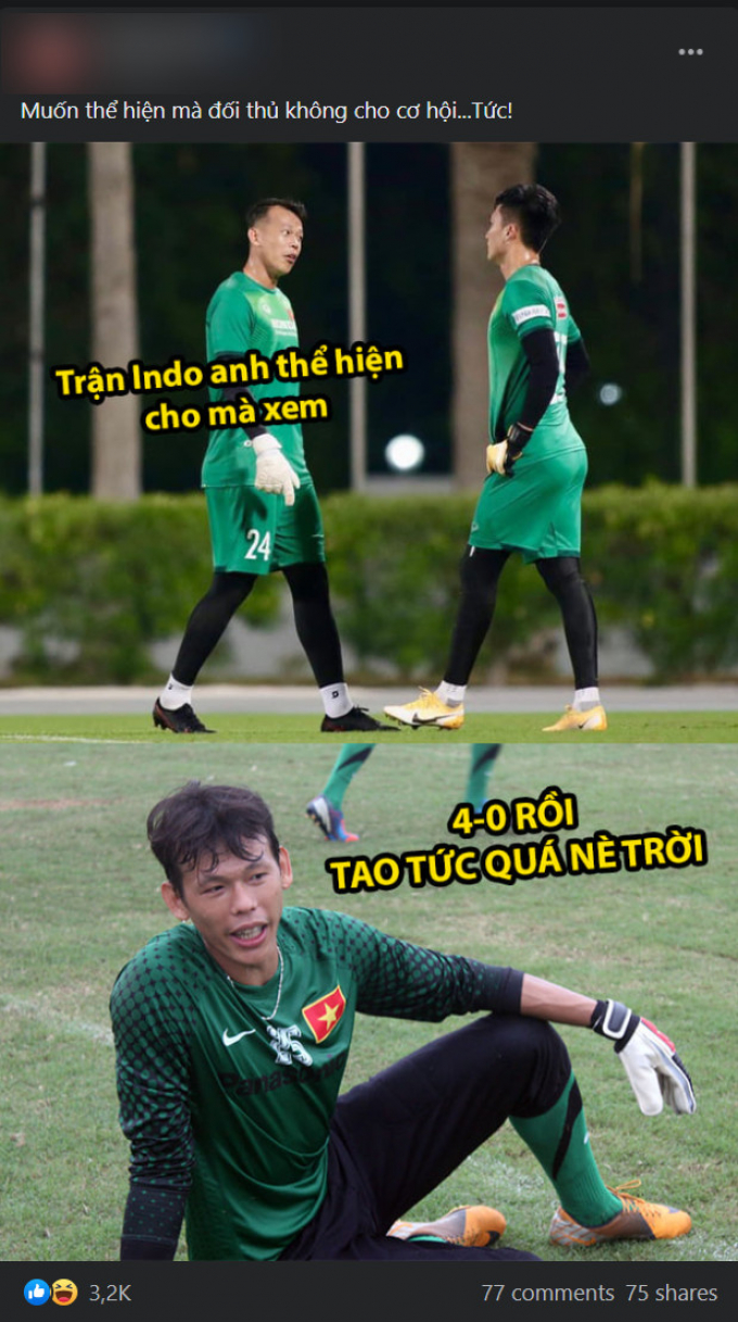MXH tràn ngập ảnh chế hài hước sau trận thắng tưng bừng của Việt Nam trước Indonesia