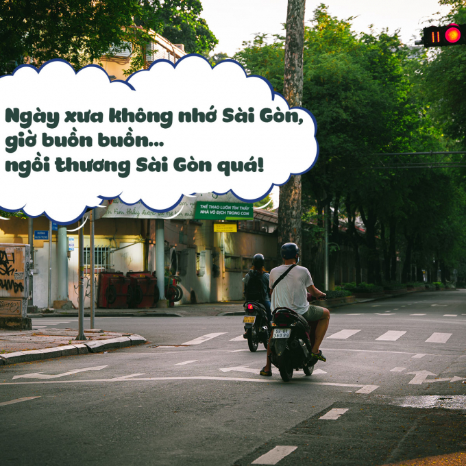 Nhớ quá một Sài Gòn khói bụi, chưa bao giờ lặng lẽ như hôm nay...