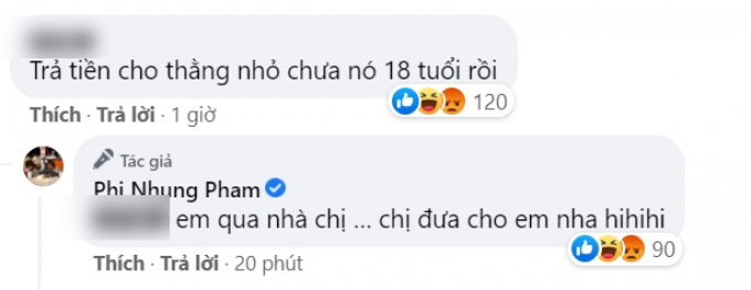 Phi Nhung đáp trả anti fans về lùm xùm tiền cát-xê của Hồ Văn Cường