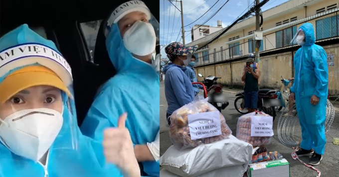 Người dân đến tận nhà xin oxy cho cha bệnh nặng, NS Việt Hương ứng cứu nhanh chóng còn cho thêm lương thực