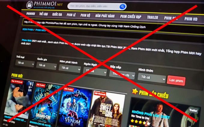 Quyết khởi tố phimmoi.net, dấu mốc quan trọng trong việc xử lý vi phạm bản quyền phim