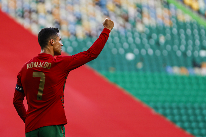 Ronaldo độc chiếm kỷ lục ghi bàn ở ĐTQG