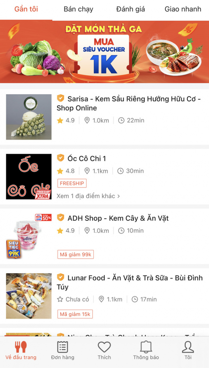 Hú hồn phí ship không cao, bà con Sài Gòn nháo nhào bấm app