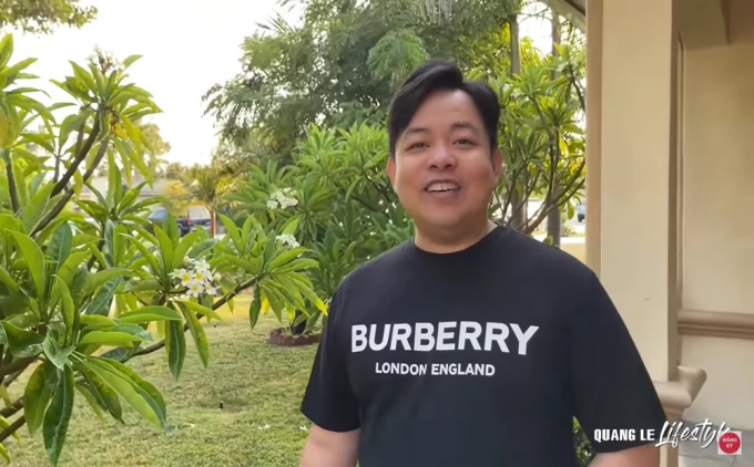 Quang Lê khoe cuộc sống giàu sang ở Mỹ: Ăn tôm hùm, có khu vườn rộng đầy cây trái Việt Nam