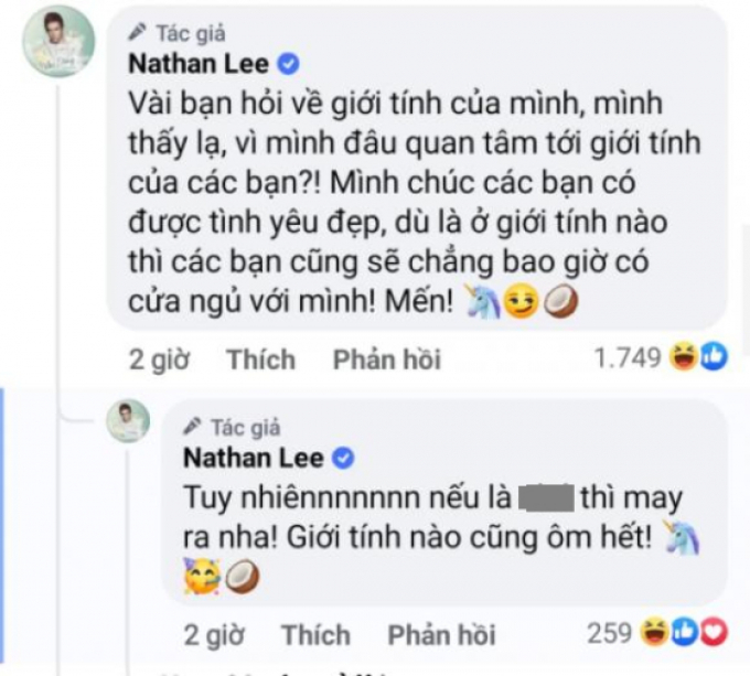 Nathan Lee đáp trả cực gắt khi liên tục bị hỏi về giới tính: Dù thế nào, các bạn cũng đâu có cửa