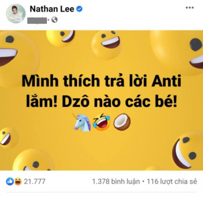 Nathan Lee đáp trả cực gắt khi liên tục bị hỏi về giới tính: Dù thế nào, các bạn cũng đâu có cửa