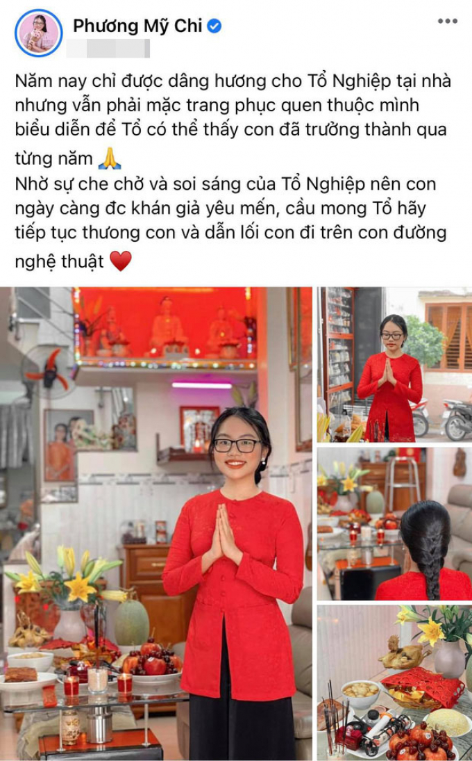 Ngày Giỗ Tổ Sân khấu: Đàm Vĩnh Hưng, Vũ Hà bày mâm cúng trang trọng, Nam Thư diện áo dài dâng lễ