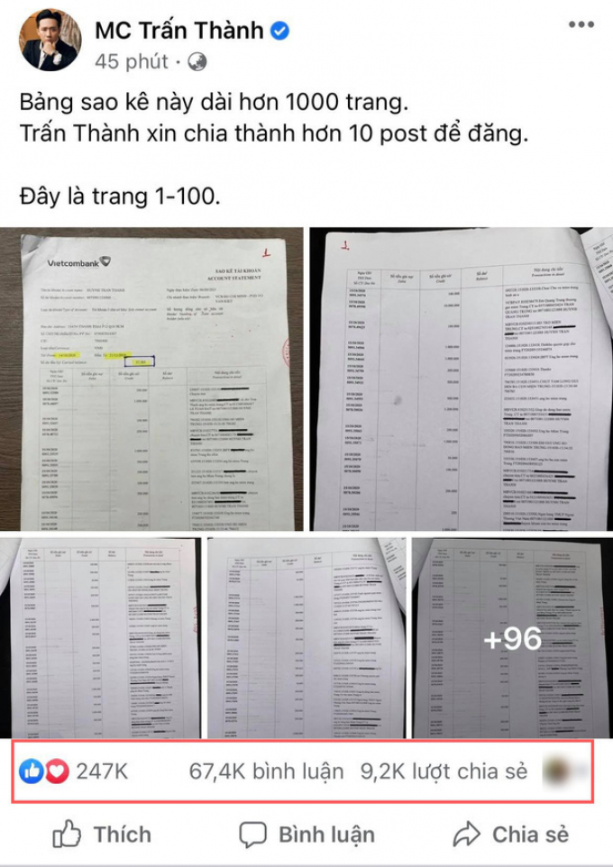 Bạn đời vướng ồn ào: Hari Won thức trắng giúp Trấn Thành sao kê, Công Vinh hết lòng bảo vệ Thủy Tiên