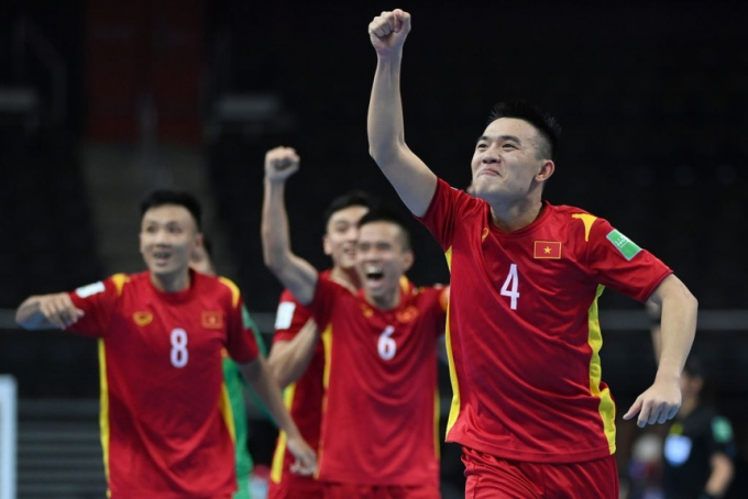 Đội tuyển futsal Việt Nam được thưởng 1 tỉ đồng sau khi lọt vào vòng 1/8 World Cup