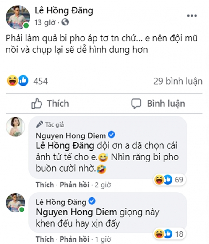 Hồng Diễm khoe bí quyết thăng hạng nhan sắc, Hồng Đăng tung ảnh thời còn khấp khểnh khiến chính chủ cười ngất