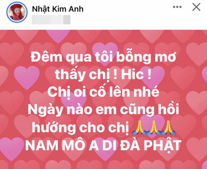 Người thân xác nhận sức khỏe Phi Nhung chuyển biến xấu, dàn sao Việt đồng loạt cầu nguyện trong đêm