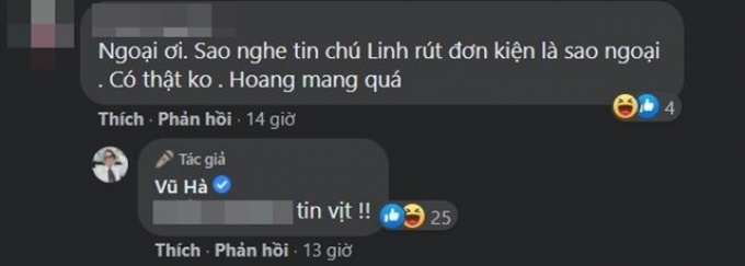 Vũ Hà làm sáng tỏ việc Hoài Linh rút đơn, tin tưởng Đàm Vĩnh Hưng có lợi thế khi kiện CEO Đại Nam