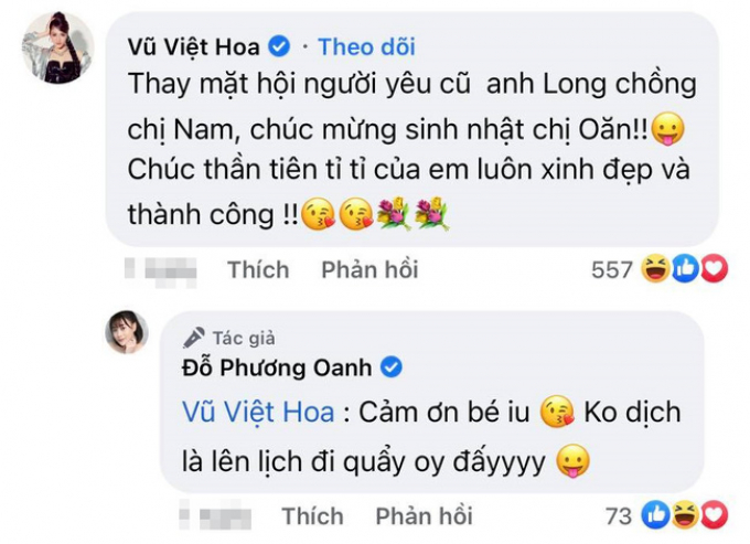 Hồng Đăng chúc sinh nhật Phương Oanh cực mặn,  Thiên Nga xuất hiện có động thái đáng chú ý với khúc giò